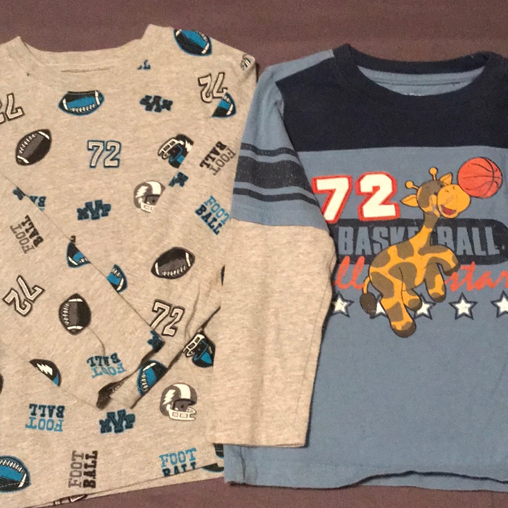 2 long sleeve shirts